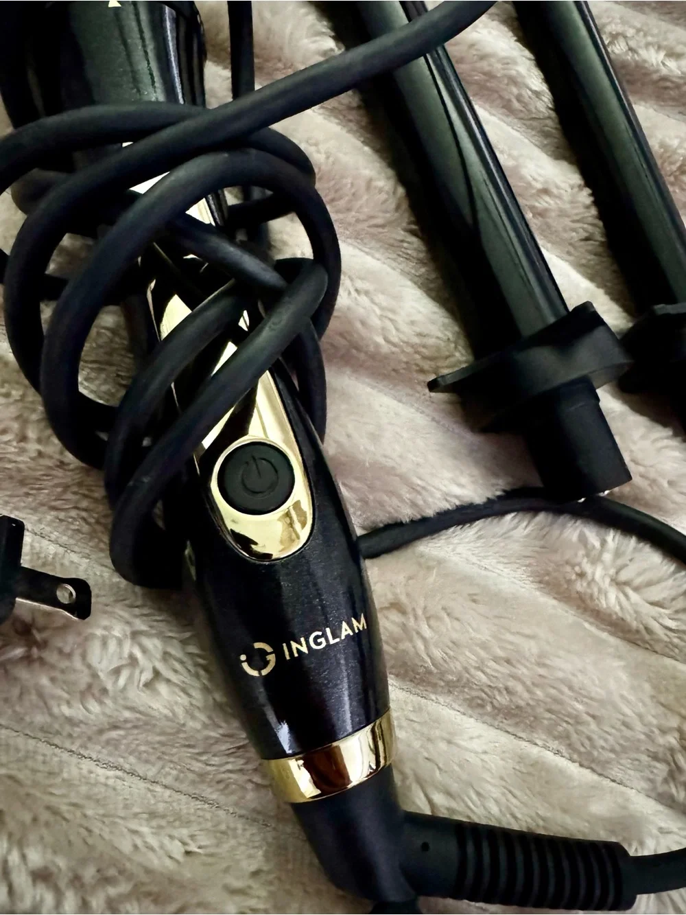 Inflan Interchangeable Barrel Curling Wand